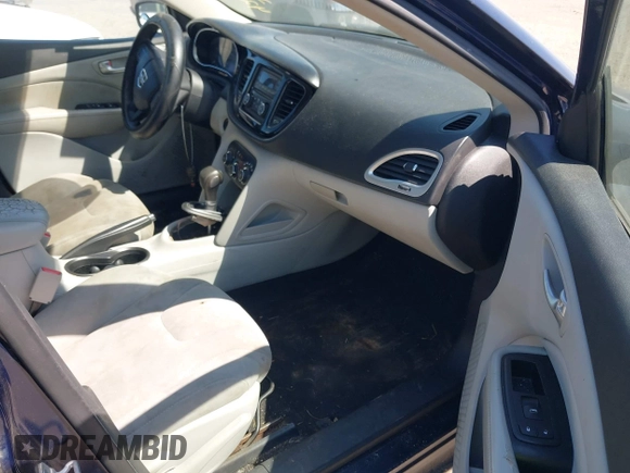 2013 Dodge Dart SXT with VIN 1C3CDFBA1DD195233, listed as a IAAI auction lot 42171622 with 153,531 mi miles and . Bid and sale history available at DreamBid. Image 5.