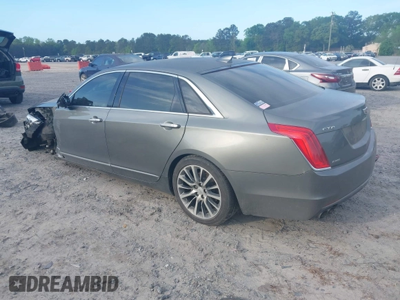 2016 Cadillac CT6 Luxury AWD with VIN 1G6KD5RSXGU157247, listed as a IAAI auction lot 41972456 with 81,866 mi miles and . Bid and sale history available at DreamBid. Image 3.