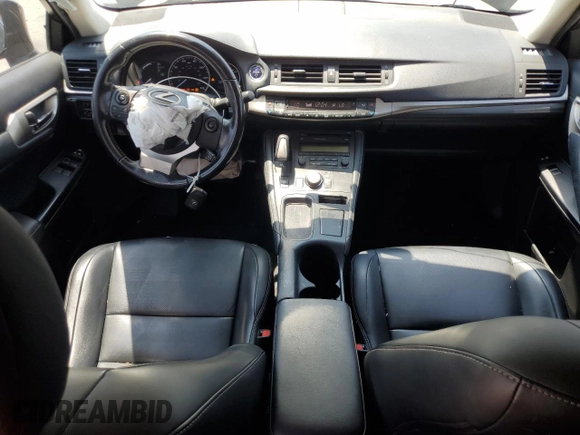 2016 Lexus CT 200h with VIN JTHKD5BH1G2264547, listed as a Copart auction lot 54964895 with 57,305 mi miles and Salvage Title. Bid and sale history available at carsss.com. Image 8.