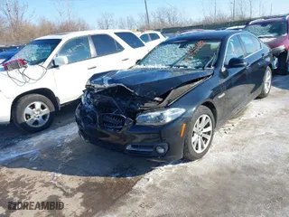 2015 BMW 5 Series 528i xDrive with VIN WBA5A7C58FD620614, listed as a IAAI auction lot 41496488 with 89,238 mi miles. Bid and sale history available at carsss.com. Image 6.