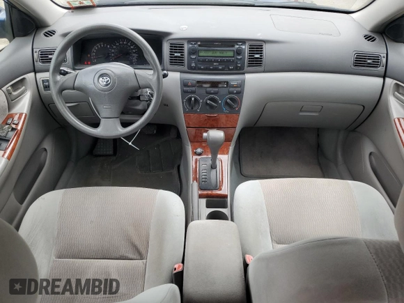 2008 Toyota Corolla CE with VIN 2T1BR32E38C880797, listed as a Copart auction lot 53480615 with 199,020 mi miles and Clean Title. Bid and sale history available at DreamBid. Image 8.