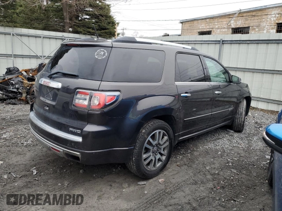 2016 GMC Acadia Denali with VIN 1GKKVTKDXGJ169348, listed as a Copart auction lot 50205875 with 131,936 mi miles and Salvage Title. Bid and sale history available at carsss.com. Image 3.