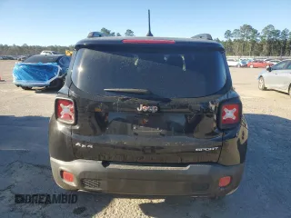 2017 Jeep Renegade Sport with VIN ZACCJBABXHPG53219, listed as a Copart auction lot 48869935 with 98,914 mi miles and Salvage Title. Bid and sale history available at carsss.com. Image 6.