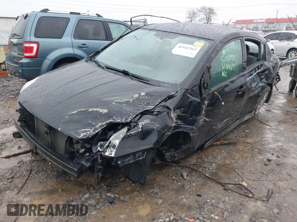 2010 Nissan Sentra SR with VIN 3N1AB6AP9AL715377, listed as a IAAI auction lot 41542262 with 167,538 mi miles and . Bid and sale history available at DreamBid. Image 2.