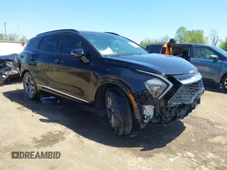 2023 Kia Sportage SX z VIN 5XYK43AF1PG020599, wystawiony jako IAAI lot #42134229 z przebiegiem 38 400 mil mil oraz . Historia ofert i sprzedaży dostępna na DreamBid. Obrazek 1.