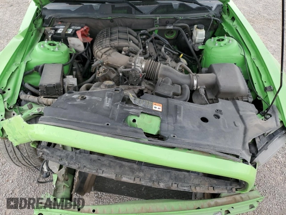 2014 Ford Mustang V6 with VIN 1ZVBP8AM5E5267551, listed as a Copart auction lot 56055935 with 153,842 mi miles and Salvage title. Bid and sale history available at DreamBid. Image 11.