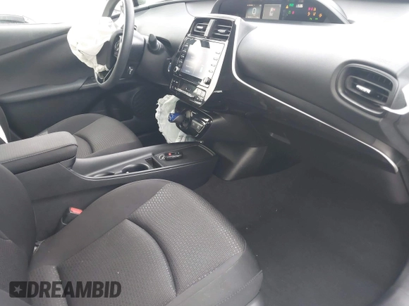 2022 Toyota Prius L Eco with VIN JTDKAMFU3N3188445, listed as a IAAI auction lot 41138076 with 25,225 mi miles and . Bid and sale history available at DreamBid. Image 5.