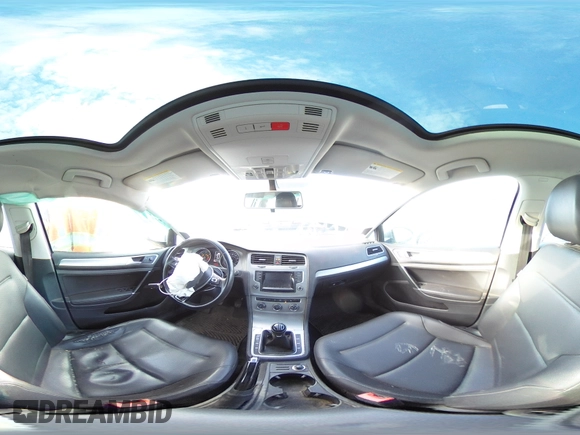 2015 Volkswagen Golf SportWagen TDI S with VIN 3VWFA7AUXFM520419, listed as a Copart auction lot 88563875 with 95,018 mi miles and Salvage Title. Bid and sale history available at carsss.com. Image 13.