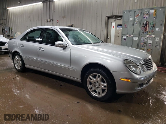 2003 Mercedes-Benz E-Class 3.2L with VIN WDBUF65JX3A294346, listed as a Copart auction lot 52371545 with 158,664 mi miles and Salvage Title. Bid and sale history available at carsss.com. Image 4.