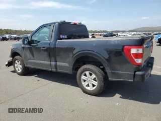 2021 Ford F-150 XL with VIN 1FTMF1CB4MKF09005, listed as a Copart auction lot 53935765 with 52,332 mi miles and Salvage title. Bid and sale history available at DreamBid. Image 2.