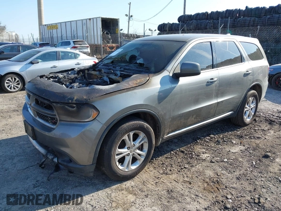 2013 Dodge Durango SXT with VIN 1C4RDJAG7DC559188, listed as a IAAI auction lot 41785126 with Not Provided miles and . Bid and sale history available at carsss.com. Image 2.