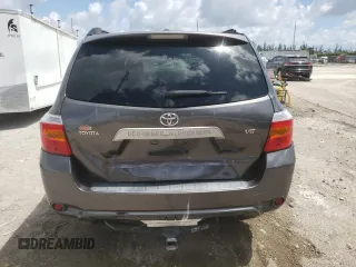 2009 Toyota Highlander with VIN JTEDS41A292085513, listed as a Copart auction lot 61062295 with 97,773 mi miles and Salvage title. Bid and sale history available at DreamBid. Image 6.