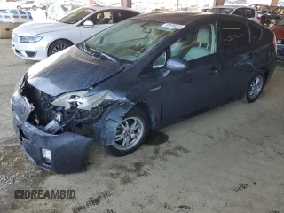 2010 Toyota Prius II z VIN JTDKN3DU8A0060134, wystawiony jako Copart lot #49450515 z przebiegiem Nie podano mil oraz Szkoda całkowita • Salvage title. Historia ofert i sprzedaży dostępna na DreamBid. Obrazek 1.