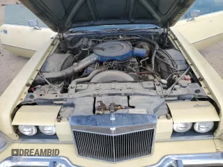 1974 Lincoln Continental with VIN 4Y89A889444, listed as a Copart auction lot 63290635 with 4,439 mi miles and Clean title. Bid and sale history available at DreamBid. Image 11.