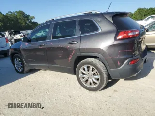 2014 Jeep Cherokee Limited with VIN 1C4PJLDS8EW318994, listed as a Copart auction lot 53450115 with 89,476 mi miles and Salvage Title. Bid and sale history available at carsss.com. Image 2.