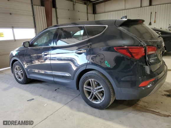 2017 Hyundai Santa Fe Sport 2.4L with VIN 5XYZTDLB8HG405855, listed as a Copart auction lot 50538415 with NaN miles and Salvage Title. Bid and sale history available at carsss.com. Image 2.