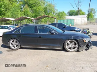 2013 Audi A8 3.0L with VIN WAURGAFD0DN005532, listed as a IAAI auction lot 42113540 with 176,635 mi miles and . Bid and sale history available at DreamBid. Image 13.