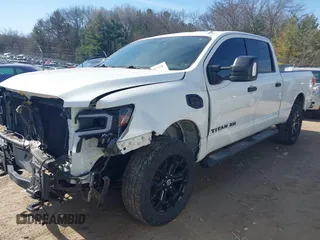 2018 Nissan Titan XD SV with VIN 1N6BA1F40JN523851, listed as a IAAI auction lot 41800730 with 104,527 mi miles. Bid and sale history available at carsss.com. Image 18.