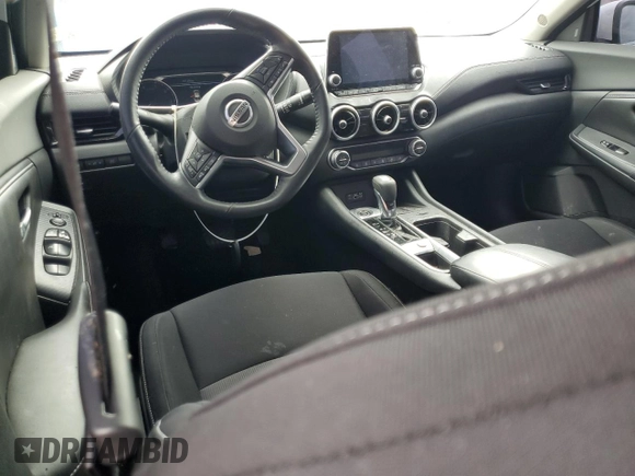 2021 Nissan Sentra SV with VIN 3N1AB8CV1MY296374, listed as a Copart auction lot 51460715 with 37,727 mi miles and Salvage Title. Bid and sale history available at DreamBid. Image 8.