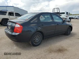 2006 Kia Spectra EX with VIN KNAFE121065348140, listed as a Copart auction lot 70874144 with 181,710 mi miles and Salvage Title. Bid and sale history available at carsss.com. Image 3.