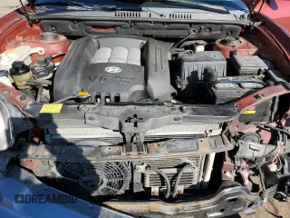 2004 Hyundai Santa Fe GLS with VIN KM8SC73D94U845379, listed as a Copart auction lot 48625095 with 132,844 mi miles and Salvage Title. Bid and sale history available at carsss.com. Image 11.