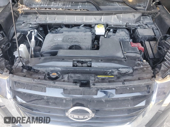 2022 Nissan Pathfinder SL with VIN 5N1DR3CCXNC223100, listed as a Copart auction lot 49056955 with 34,736 mi miles and Salvage title. Bid and sale history available at DreamBid. Image 12.