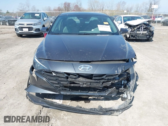 2022 Hyundai Elantra SEL with VIN 5NPLM4AGXNH065808, listed as a IAAI auction lot 42070044 with 16,370 mi miles and . Bid and sale history available at DreamBid. Image 13.