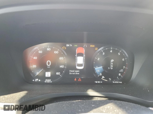 2019 Volvo S60 R-Design with VIN 7JR102FM1KG015838, listed as a Copart auction lot 46232505 with 65,404 mi miles and Salvage Title. Bid and sale history available at carsss.com. Image 9.