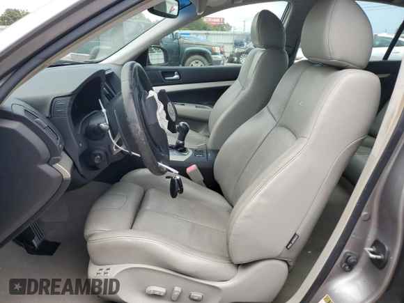 2008 Infiniti G35 with VIN JNKBV61E48M202723, listed as a Copart auction lot 62331224 with 124,885 mi miles and Non Repairable. Bid and sale history available at DreamBid. Image 7.