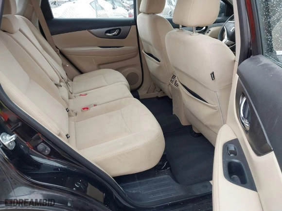 2016 Nissan Rogue SV with VIN KNMAT2MT6GP615505, listed as a IAAI auction lot 41726553 with 141,763 mi miles. Bid and sale history available at carsss.com. Image 8.
