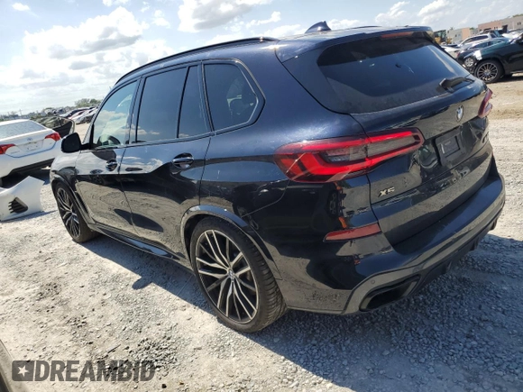 2020 BMW X5 M50i with VIN 5UXJU4C00L9C54563, listed as a Copart auction lot 56119764 with 65,963 mi miles. Bid and sale history available at carsss.com. Image 2.