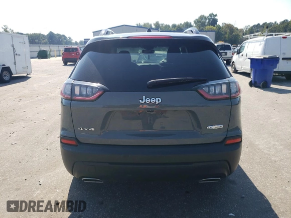 2022 Jeep Cherokee Latitude Lux with VIN 1C4PJMMN5ND546432, listed as a Copart auction lot 74704424 with 17,241 mi miles and Salvage title. Bid and sale history available at DreamBid. Image 6.