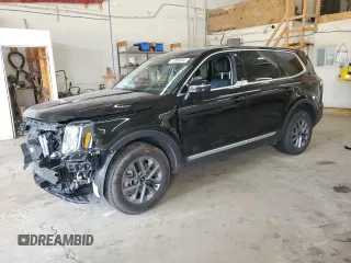 2023 Kia Telluride LX z VIN 5XYP2DGC5PG327577, wystawiony jako Copart lot #72000304 z przebiegiem 26 810 mil mil oraz Szkoda całkowita • Salvage title. Historia ofert i sprzedaży dostępna na DreamBid. Obrazek 1.