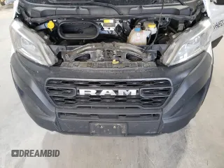 2023 Ram ProMaster Cargo with VIN 3C6MRVHG7PE510280, listed as a Copart auction lot 76764844 with 81,689 mi miles and Salvage Title. Bid and sale history available at carsss.com. Image 12.