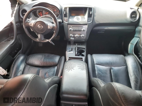 2013 Nissan Maxima SV with VIN 1N4AA5AP9DC808349, listed as a Copart auction lot 60731485 with 202,716 mi miles and Salvage title. Bid and sale history available at DreamBid. Image 8.