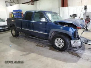 2000 GMC New Sierra 1500 SLE with VIN 1GTEK19T7YE407721, listed as a Copart auction lot 78507154 with 0 mi miles and Salvage Title. Bid and sale history available at carsss.com. Image 4.