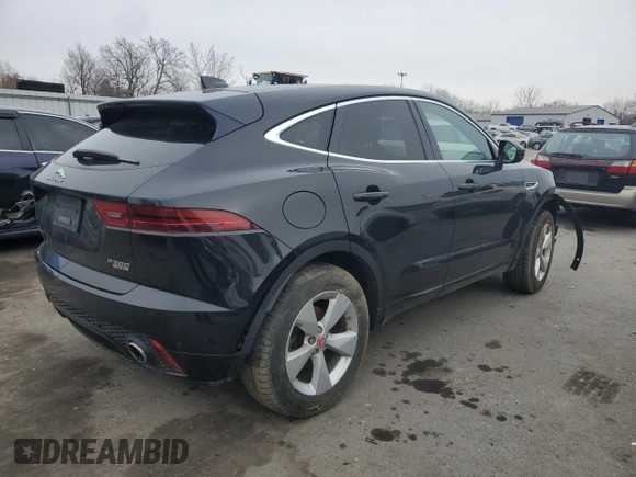 2018 Jaguar E-Pace R-Dynamic S with VIN SADFT2GX5J1Z32484, listed as a Copart auction lot 44236615 with 49,029 mi miles and Salvage Title. Bid and sale history available at DreamBid. Image 3.