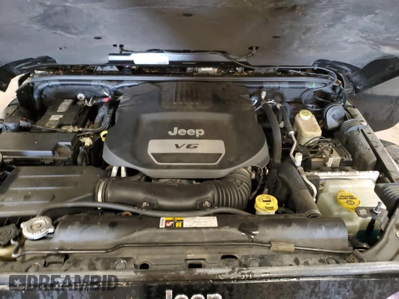 2016 Jeep Wrangler Unlimited Sahara with VIN 1C4BJWEG8GL188869, listed as a Copart auction lot 58128635 with 171,766 mi miles and Clean title. Bid and sale history available at DreamBid. Image 12.