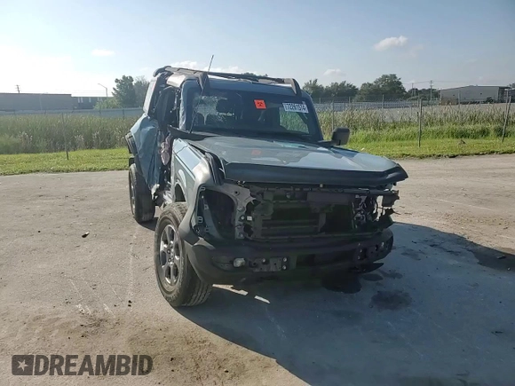 2023 Ford Bronco with VIN 1FMDE5AH3PLB14180, listed as a Copart auction lot 72261574 with 31,442 mi miles and Non Repairable. Bid and sale history available at DreamBid. Image 11.