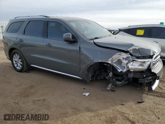 2020 Dodge Durango SXT with VIN 1C4RDHAG0LC228668, listed as a Copart auction lot 84631374 with 73,853 mi miles and Salvage title. Bid and sale history available at DreamBid. Image 4.