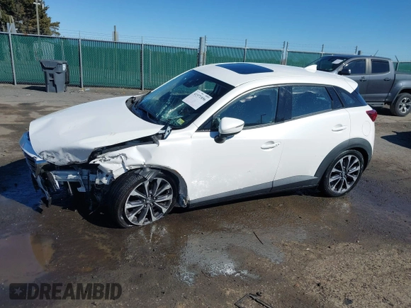 2019 Mazda CX-3 Touring with VIN JM1DKFC70K0428242, listed as a IAAI auction lot 41571896 with 109,172 mi miles. Bid and sale history available at carsss.com. Image 14.