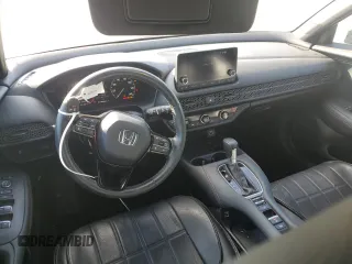 2023 Honda HR-V Sport with VIN 3CZRZ1H55PM711424, listed as a Copart auction lot 85535004 with 45,913 mi miles and Salvage Title. Bid and sale history available at carsss.com. Image 8.