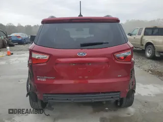 2021 Ford EcoSport SE with VIN MAJ3S2GE2MC447542, listed as a Copart auction lot 49314425 with 60,979 mi miles and Salvage Title. Bid and sale history available at DreamBid. Image 6.