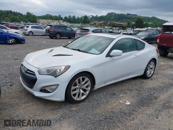 2014 Hyundai Genesis Coupe R-Spec z VIN KMHHT6KD5EU121308, wystawiony jako IAAI lot #42306324 z przebiegiem 82 393 mil mil oraz . Historia ofert i sprzedaży dostępna na DreamBid. Obrazek 2.