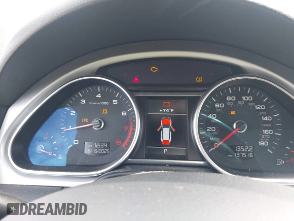 2013 Audi Q7 Premium Plus with VIN WA1LGAFE7DD000152, listed as a IAAI auction lot 42520904 with 137,516 mi miles and . Bid and sale history available at DreamBid. Image 7.