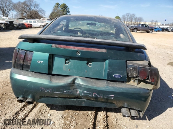 2000 Ford Mustang with VIN 1FAFP4043YF263744, listed as a Copart auction lot 46882165 with Not provided miles and Salvage title. Bid and sale history available at DreamBid. Image 6.