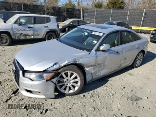 2014 Audi A6 Premium Plus with VIN WAUFMAFC1EN012347, listed as a Copart auction lot 48723935 with 164,320 mi miles and Salvage title. Bid and sale history available at DreamBid. Image 1.