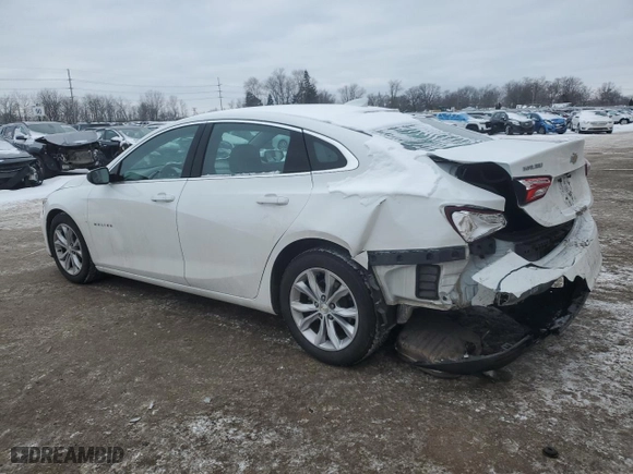2021 Chevrolet Malibu LT with VIN 1G1ZD5ST1MF055780, listed as a Copart auction lot 46240455 with 101,932 mi miles and Salvage Title. Bid and sale history available at carsss.com. Image 2.