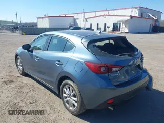 2015 Mazda 3 i Touring with VIN JM1BM1L75F1269755, listed as a IAAI auction lot 41634437 with 86,695 mi miles and . Bid and sale history available at carsss.com. Image 3.