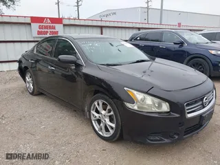 2012 Nissan Maxima 3.5 SV with VIN 1N4AA5AP8CC838523, listed as a IAAI auction lot 41282958 with 151,586 mi miles. Bid and sale history available at carsss.com. Image 1.